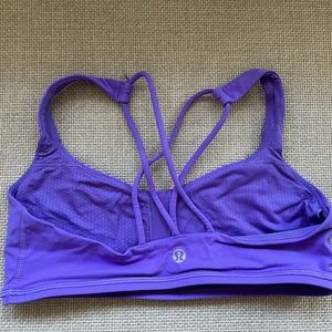 lululemon, free to be bra, size 6, purple